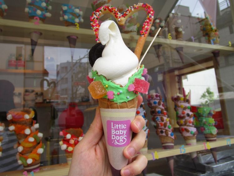 閉店】可愛すぎるソフトクリーム屋さん！大須『Little Baby Dog's