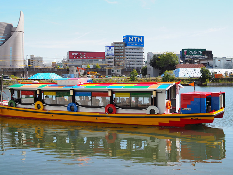 中川運河の水上バス『クルーズ名古屋』に乗って、ささしまライブ