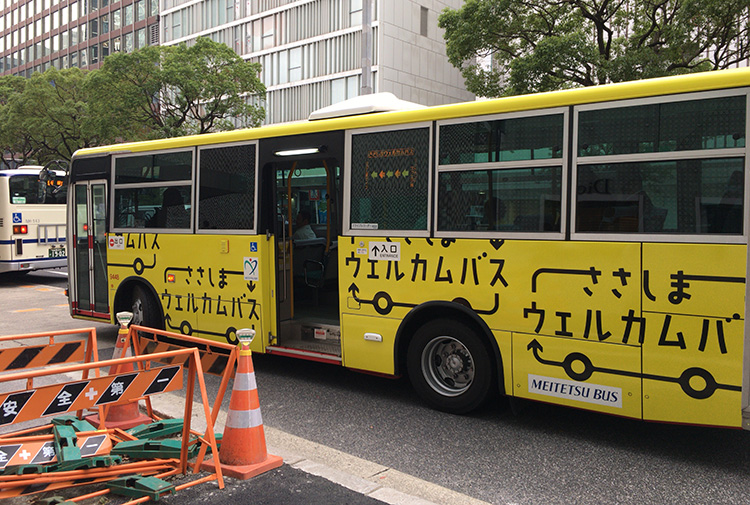 名古屋駅〜ささしまライブ間を直行運転する『ささしまウェルカムバス』に乗ったよ。 ｜ 名古屋情報通