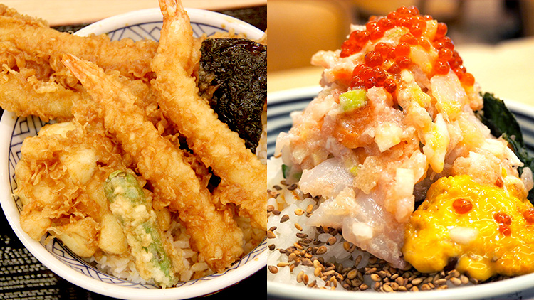 閉店】贅沢丼『日本橋 天丼 金子半之助』＆『日本橋 海鮮丼 つじ