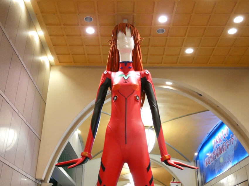 アスカ エヴァンゲリオン in 東海 アクリルコースター コラボ 東海限定 名鉄 シン・エヴァンゲリオン劇場版』公開記念「EVANGELION IN 東海