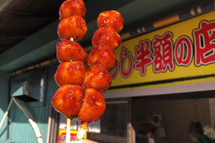 団子 五平餅 みたらし やきとり台 串焼鳥丼 テイクアウト