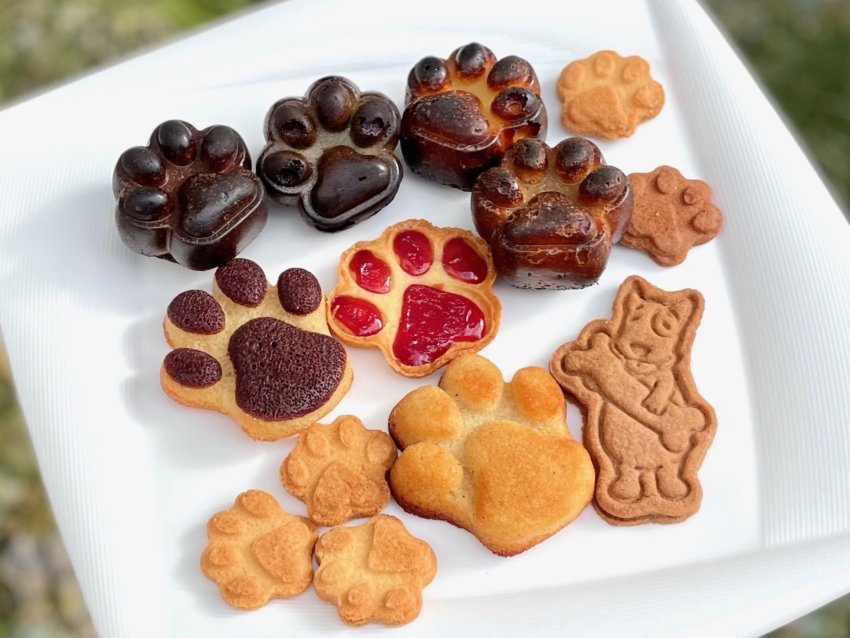 【中古】 動物スイーツ 食べちゃいたいほどカワイイ動物系スイーツを集めてみ/グラフィス（港区） 可愛い肉球スイーツ♡』by わんこそら : モン プティ プッサン