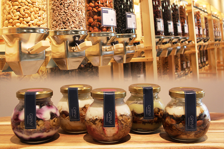 私の、私による、私のためのナチュラルグラノーラ専門量り売りショップ