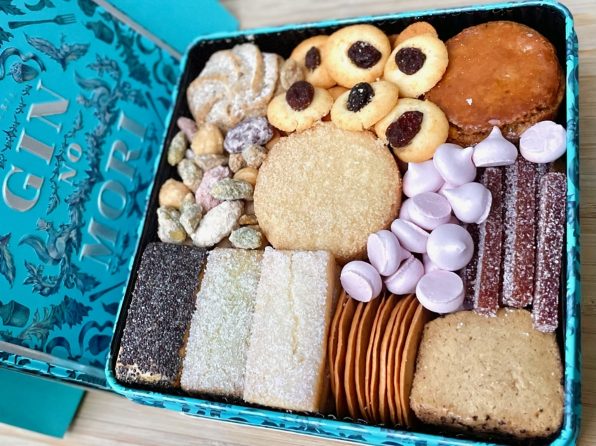 森の素材を使ったクッキー缶が大人気『パティスリー GIN NO MORI