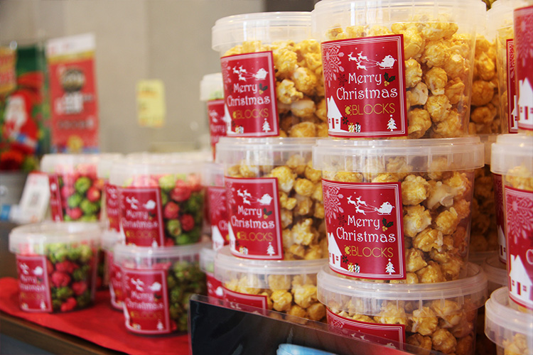 春日井市内で移転したポップコーン専門店『3BLOCKS POPCORN.（スリー