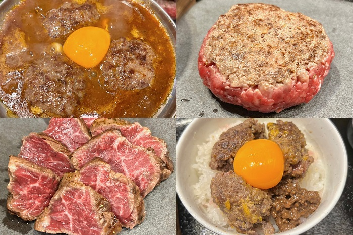 老舗食肉卸による黒毛和牛100%ハンバーグ専門店『納屋橋ハンバーグ』が