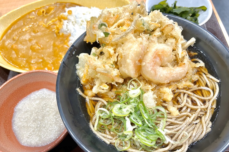 名古屋初出店！サガミのお手軽本格そば専門店『かき揚げ十割そば 長助
