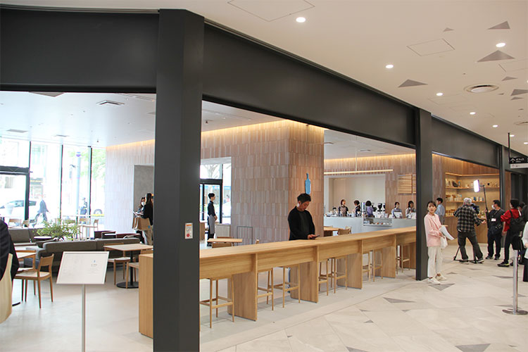 中部地方初『ブルーボトルコーヒー 名古屋栄カフェ』が栄・中日ビル1