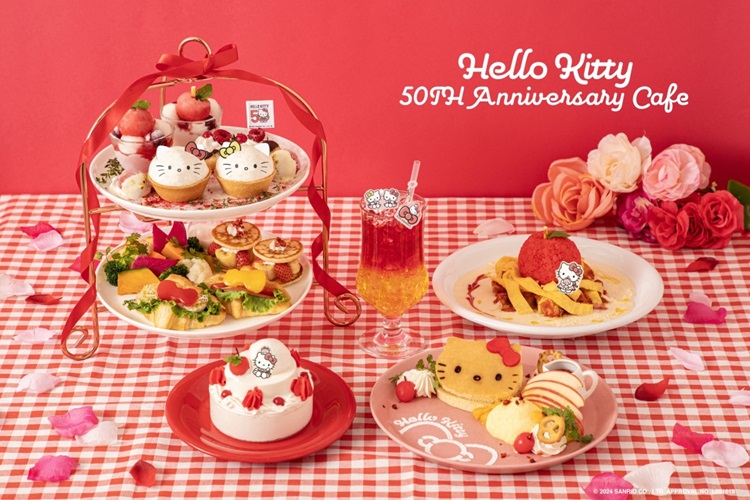 ハローキティ 50周年カフェ」ラシックに9月20日から10月27日まで限定オープン。 ｜ 名古屋情報通
