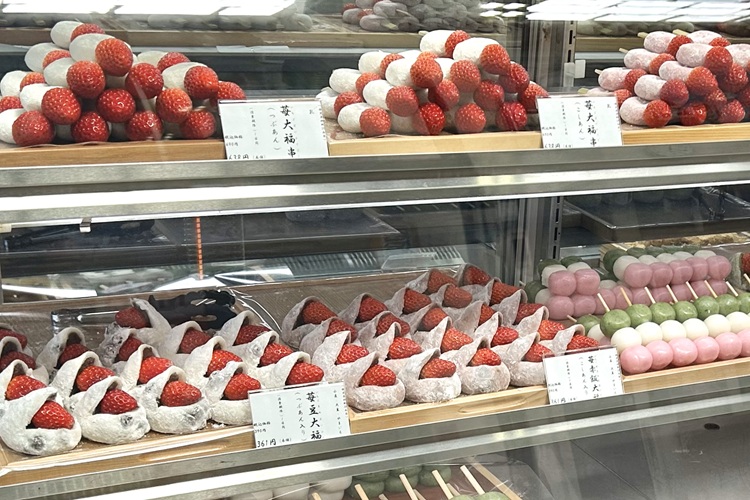 いちご大福が種類豊富『菓子処 まつだ屋』名古屋初店舗が大須に