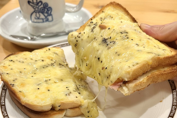 店舗限定！コメダ珈琲店の最新フードメニュー「ムッシュコメダ」を