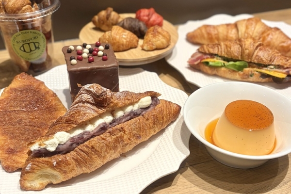 名古屋に登場したクロワッサン＆プリン専門店『クロプリ』