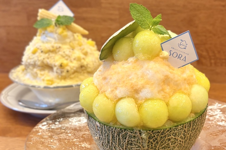 フルーツたっぷり！太閤通の人気かき氷専門店『SORA』がリニューアル